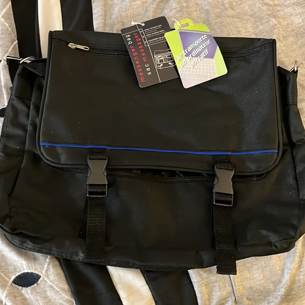 Black Laptop Carrying Case by Office Depot NWT
